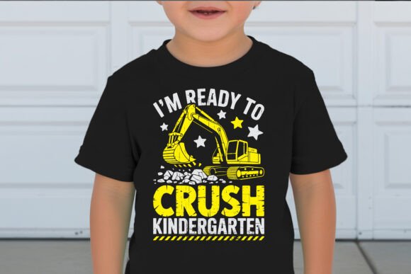 Crush Kindergarten Truck Design for School Year Graphics