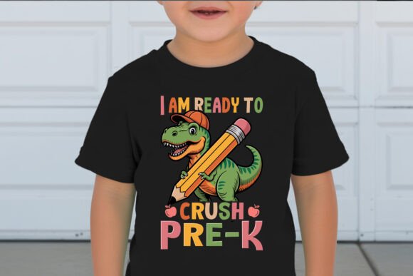 Crush Pre-K with T-Rex Pencil: A Practical Review of Back-to-School Graphics