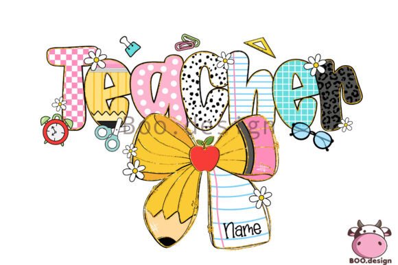 Custom Teacher Pencil Bow Png: The Ultimate Solution for Personalized Back-to-School Gifts