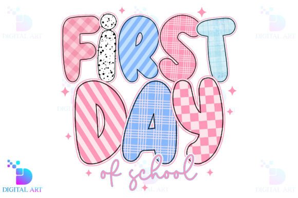 First Day of School PNG, Preppy Back