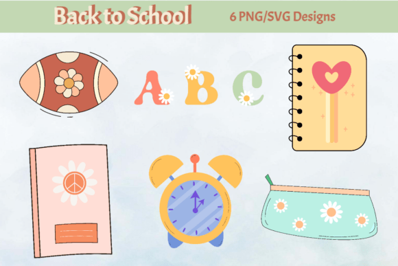Groovy School Set: Bringing Retro Joy to Modern Classrooms and Creative Projects