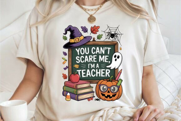Halloween Can't Scare a Teacher PNG: A Practical Asset for Educators and Creators