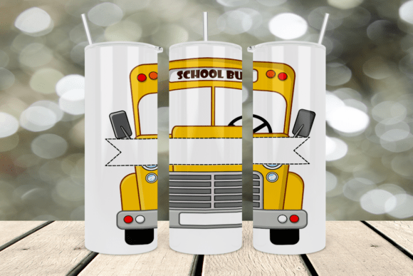 School Bus Driver Tumbler SublimationPng Designs