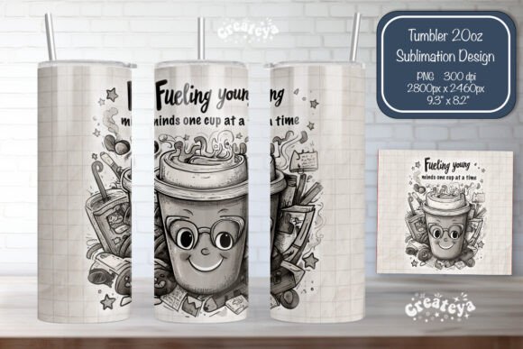 School Tumbler Skinny Tumblers Wrap Png