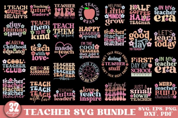 Teacher SVG Bundle and Teacher Sayings SVG: The Ultimate Resource for Educators and Creators