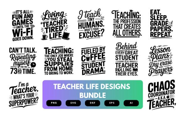 Unleash Your Inner Educator with the Teacher Life SVG Bundle: A Creative Guide for Modern Teachers