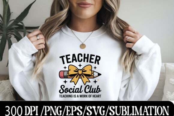 Wearing Your Passion: The Teacher Social Club Pencil Bow Sweatshirt